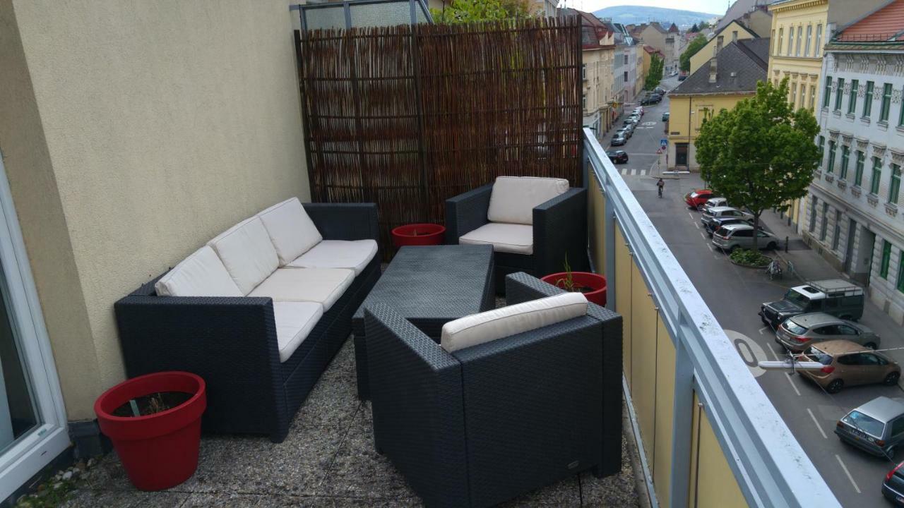 Apartment Visit Vienna Roof Terrace Morning Sun Eksteriør bilde
